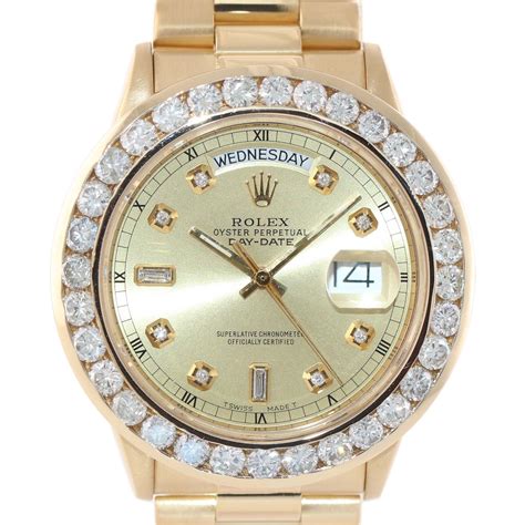 rolex diamond cheap|rolex presidential diamond bezel price.